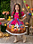 Vestido Infantil Junino Arraiá Pink Festa São João - Imagem 1