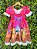 Vestido Infantil Junino Arraiá Pink Festa São João - Imagem 7