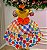 Vestido Junino Luxo Quermesse Doce do Arraia - Imagem 9