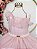 Vestido Infantil Longo Rosa Bebê Luxo Formaturas Daminhas - Imagem 4