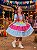 Vestido Junino Luxo Infantil São João Quadrilha Caipira - Imagem 3