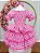 Vestido Infantil Junino Arraiá Festas Pink Xadrez - Imagem 4