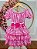 Vestido Infantil Junino Arraiá Festas Pink Xadrez - Imagem 6