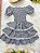 Vestido Adulto Junino Arraiá Festas Preto Xadrez - Imagem 3