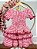 Vestido Infantil Junino Arraiá Festas Vermelho Xadrez - Imagem 2