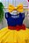 Vestido Fantasia Infantil Princesa com Saia Glitter com Capa Laço Bico de Pato - Imagem 2