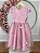 Vestido Infantil Jardim Encantado Rose Festa Renda Luxo - Imagem 5