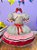 Vestido Infantil Junino Arraia Maria Bonita Colorido Festas - Imagem 4