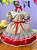 Vestido Maria Bonita Fantasia Infantil Junino Colorido Festas - Imagem 9