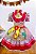 Vestido Maria Bonita Fantasia Infantil Junino Colorido Festas - Imagem 10