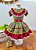 Vestido Infantil Junino Maria Bonita Colorido Festas - Imagem 6