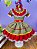 Vestido Infantil Junino Maria Bonita Colorido Festas - Imagem 1
