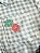 Camisa Infantil Meninas Xadrez Junina Azul e Branco - Imagem 4