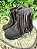 Bota Infantil Marrom Café Boiadeira Cowgirl Franjas Camurça - Imagem 1