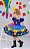 Vestido Infantil Junino Azul Xadrez Colorido Festa São João - Imagem 11
