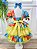 Vestido Infantil Junino Arraiá Festa Capira Xadrez Colorido - Imagem 3