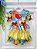 Vestido Infantil Junino Arraiá Festa Capira Xadrez Colorido - Imagem 4