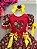 Vestido Infantil Junino Vermelho Xadrez Colorido Girassol com Bolsinha - Imagem 2