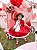 Fantasia Infantil Festa do Morango Luxo com Bolsinha - Imagem 2