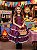 Vestido Infantil Junino Luxo Xadrez Vermelho - Imagem 3