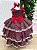 Vestido Infantil Junino Luxo Xadrez Vermelho 3 - Imagem 7