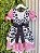 Vestido Infantil Xadrez Pink Fazendinha Vaquinha Boiadeira Laço - Imagem 11