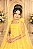 Vestido Infantil Longo Amarelo Aplique de Borboletas Festas - Imagem 11