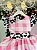 Vestido Fazendinha Rosa Vaquinha Infantil Festa Luxo - Imagem 8
