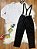Conjunto Social Pajem Camisa Branca com Calça e Susp. Preto - Imagem 7