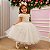 Vestido Infantil Jardim Fada Off Encantada Borboletas - Imagem 2