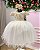 Vestido Infantil Jardim Fada Off Encantada Borboletas - Imagem 3