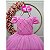 Vestido Infantil Formatura Festa Luxo Daminhas Rosa Luxo - Imagem 2