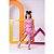 Conjunto Boiadeira Infantil Jeans Rosa Country Festa Rodeio - Imagem 3