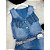 Conjunto Boiadeira Infantil Jeans Country Festa Rodeio - Imagem 4