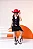 Conjunto Boiadeira Infantil Jeans Preto Country Festa Rodeio - Imagem 6