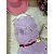 Conjunto Boiadeira Infantil Jeans Lilas Country Festa Rodeio - Imagem 6