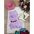 Conjunto Boiadeira Infantil Jeans Lilas Country Festa Rodeio - Imagem 5