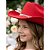 Chapéu Vermelho Boiadeira Cowboy Infantil Festa Rodeio - Imagem 4