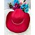 Chapéu Vermelho Boiadeira Cowboy Infantil Festa Rodeio - Imagem 3