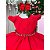 Vestido de Festa Infantil Vermelho para Aniversário e Formatura - Imagem 4