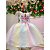 Vestido de Festa Infantil Unicórnio Colorido - Imagem 5