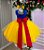 Fantasia Infantil Princesa Clássica Maça para Festa - Imagem 7