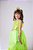 Vestido de Princesa Infantil Longo Verde com Tiara para Festa - Imagem 12