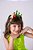 Vestido de Princesa Infantil Longo Verde com Tiara para Festa - Imagem 9