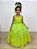 Vestido de Princesa Infantil Longo Verde com Tiara para Festa - Imagem 3