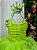 Vestido de Princesa Infantil Longo Verde com Tiara para Festa - Imagem 14