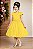 Vestido de Festa Infantil Amarelo com Pérolas e Strass - Imagem 1