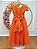 Vestido Infantil Formatura Festa Luxo Daminhas Terracota Luxo - Imagem 4