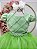 Vestido Infantil Formatura Festa Luxo Daminhas Verde Luxo - Imagem 2