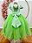 Vestido Infantil Formatura Festa Luxo Daminhas Verde Luxo - Imagem 3